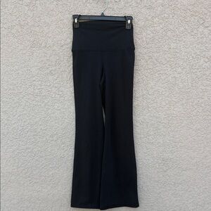 Yogalicious Black Boot-Cut Flare Yoga Pants